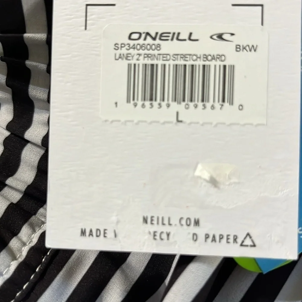 O'Neill Women's Laney 2" Printed Stretch Board Shorts, Size Large - Picture 5 of 7